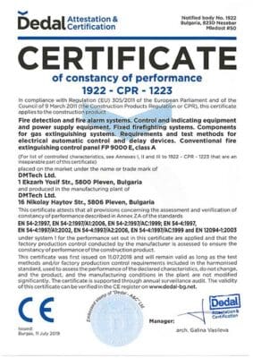 Giấy chứng nhận CE MARKING